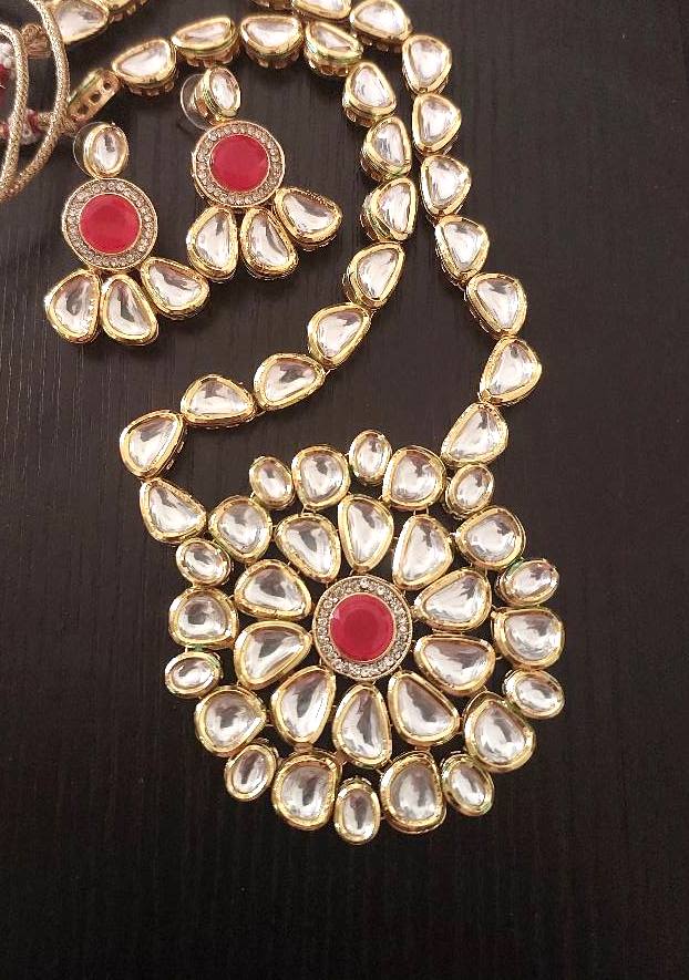 Fashion Jewellery Kundan Long Haar