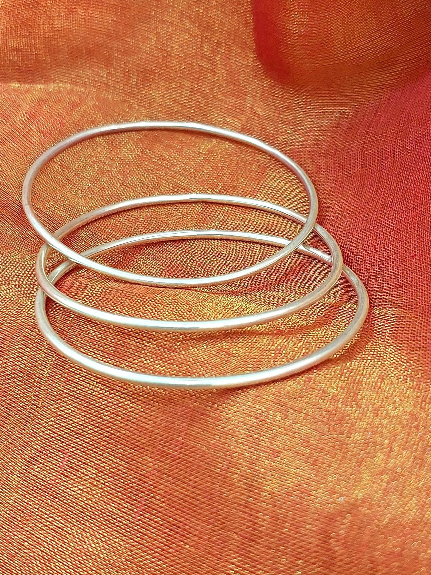 Sterling Silver Jewellery..Sterling Silver bangles Silver Plain Single Bangle