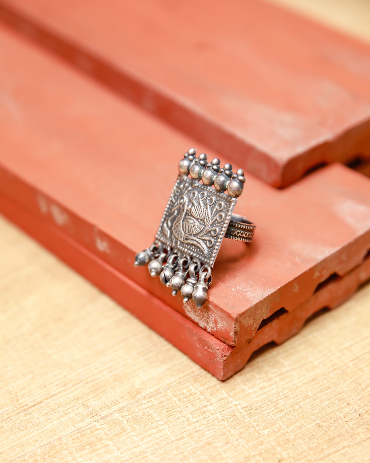 Sterling Silver Jewellery..925 Sterling Silver Finger Ring Silver Finger Ring Silver Peacock Gungroo Finger Ring..Mayur