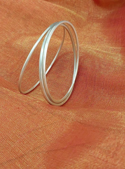 Sterling Silver Jewellery..Sterling Silver bangles Silver Plain Single  Bangle